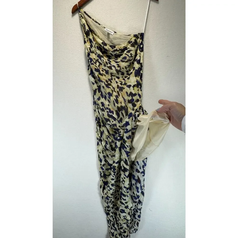 shona joy Kinetic Asymmetric Panel Abstract Eutopian Dress, Size 8, Rt. $420 - Picture 11 of 11